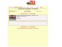 Tablet Screenshot of coupdecoeurautomobile.webmycar.com